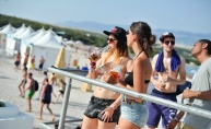 Hideout Festival after beach party