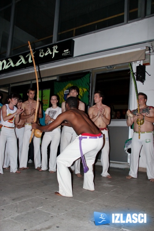 Capoeira night u Maat baru