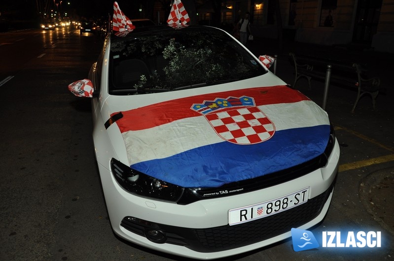 Navijačko ludilo u Rijeci