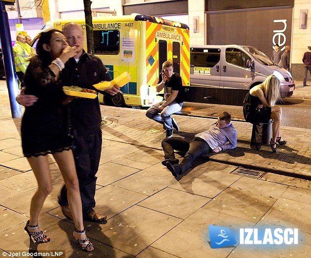 Nova godina - London: Pogledajte ulicu Srama 2012!